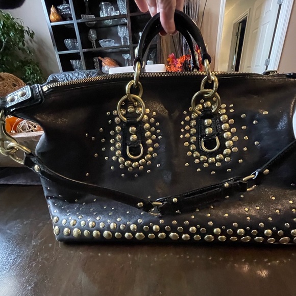 Coach Madison Sabrina Rivet Handbag - Picture 6 of 7
